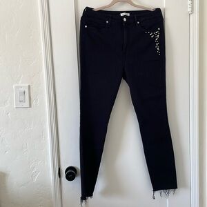 Black Good American jeans size 16